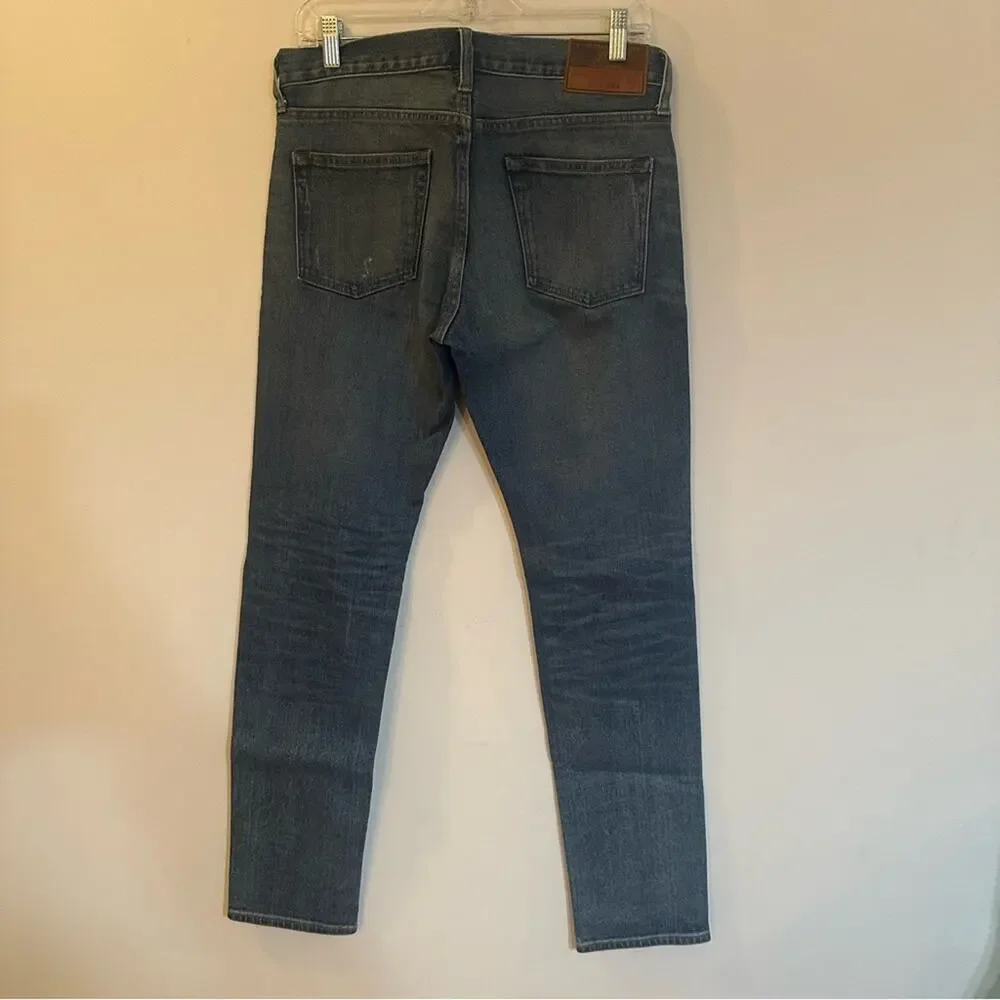 Men's J. Crew Distressed 484 Jeans Sz 29 x 30 Slim Fit Stretch Jeans
